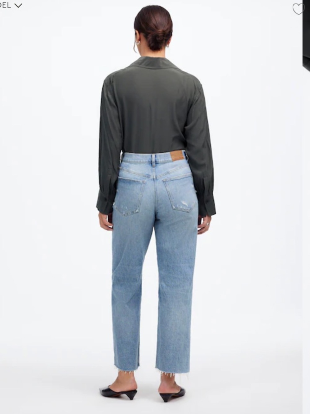 Madewell THE PERFECT VINTAGE
WIDE-LEG CROP
JEAN - Picture 4 of 13
